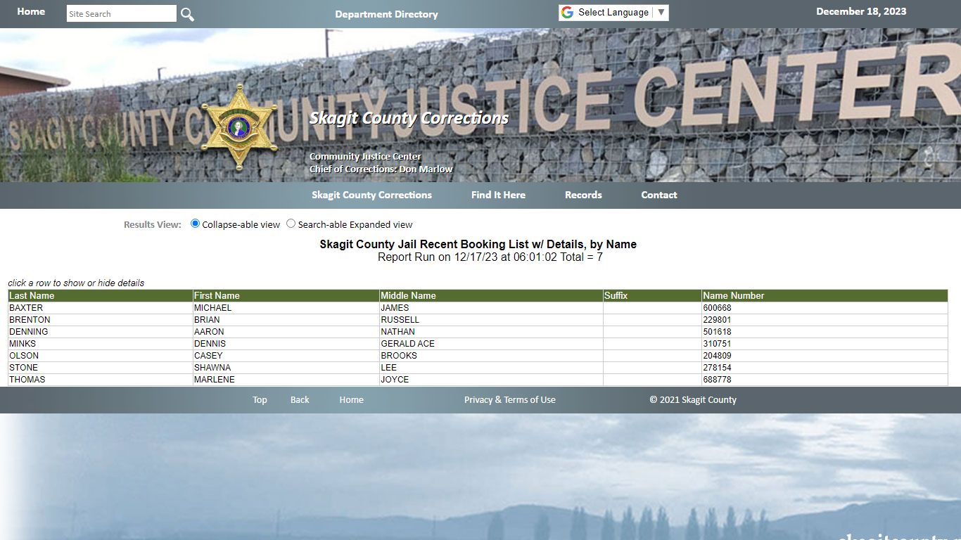 Skagit County Corrections